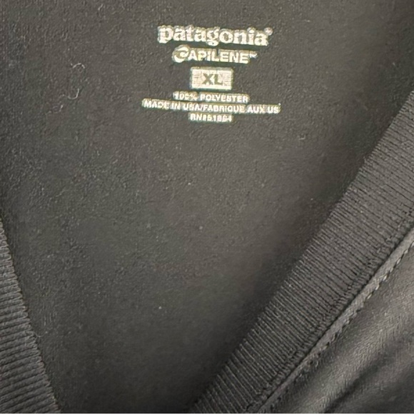 Men’s Patagonia Capilene T-Shirt – Black, Size XL - Picture 5 of 6